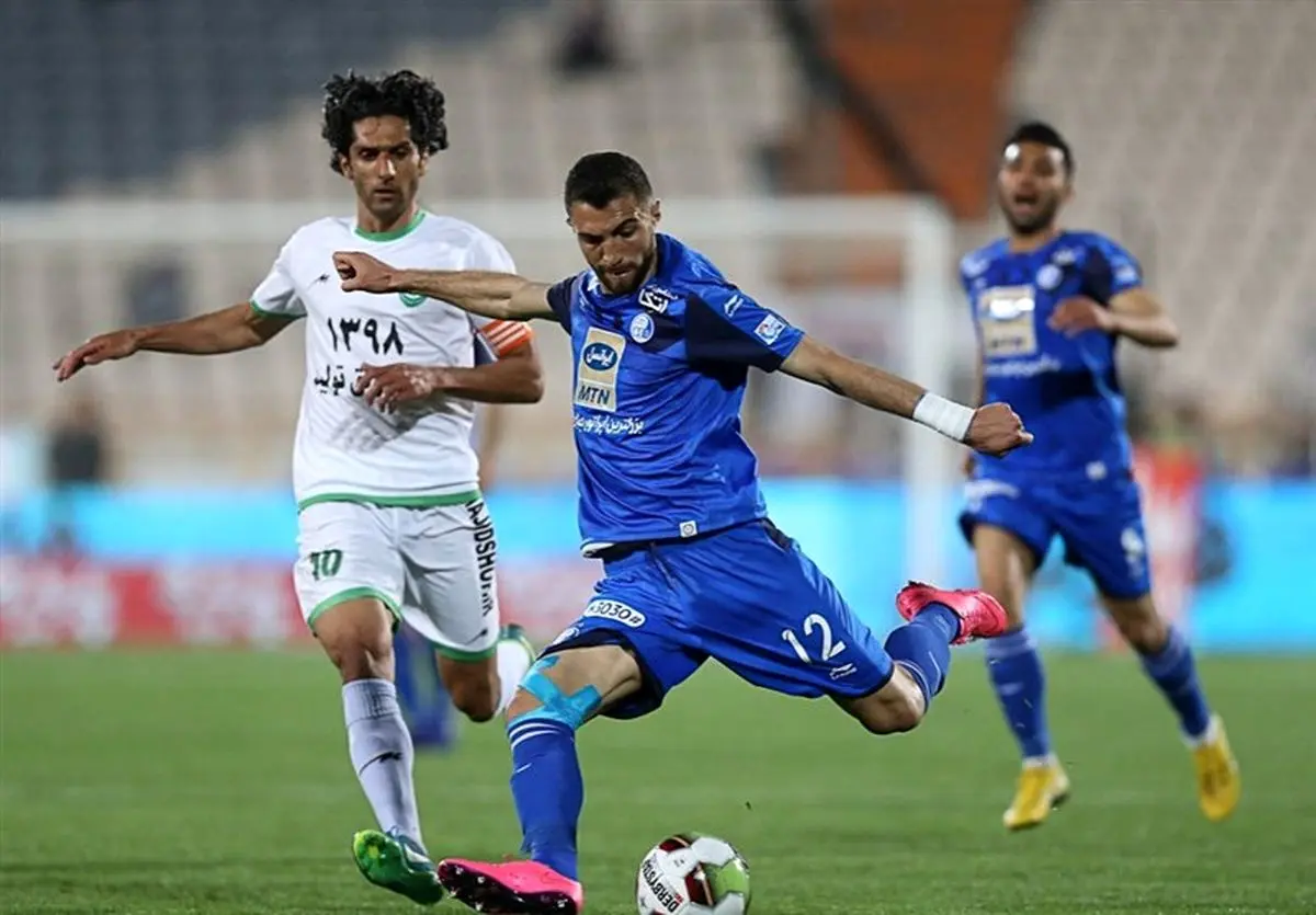 جدول رده‌بندی لیگ برتر در پایان هفته بیست‌وششم