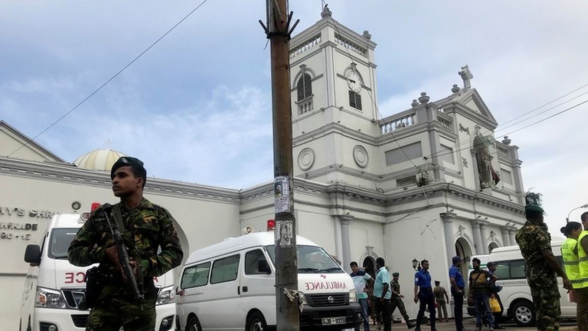 وقوع انفجارهای همزمان در سریلانکا