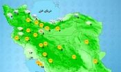 کاهش دمای هوا در زنجان; احتمال آسیب به محصولات کشاورزی وجود دارد