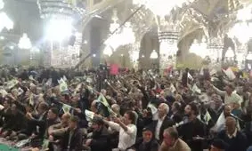 جشن نیمه شعبان در حرم امام رضا علیه‌السلام