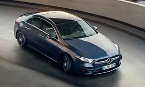 مرسدس از سدان A32 رونمایی کرد +تصاویر