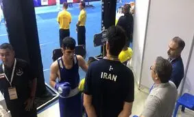ازبک‌ها با نفوذ در در کرسی داوری کاظم زاده را بازنده اعلام کردند