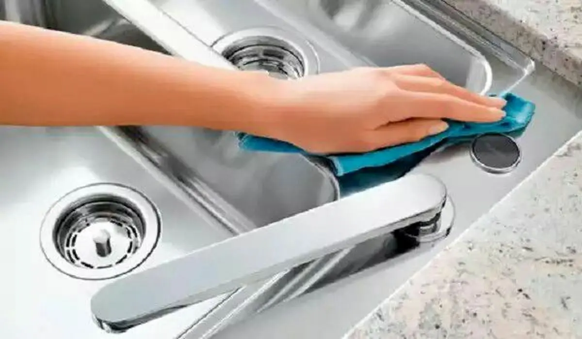 ترفند براق کردن انواع سینک