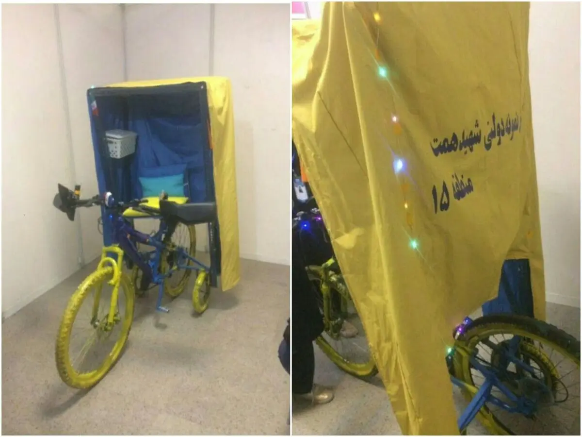 دوچرخه با حجاب