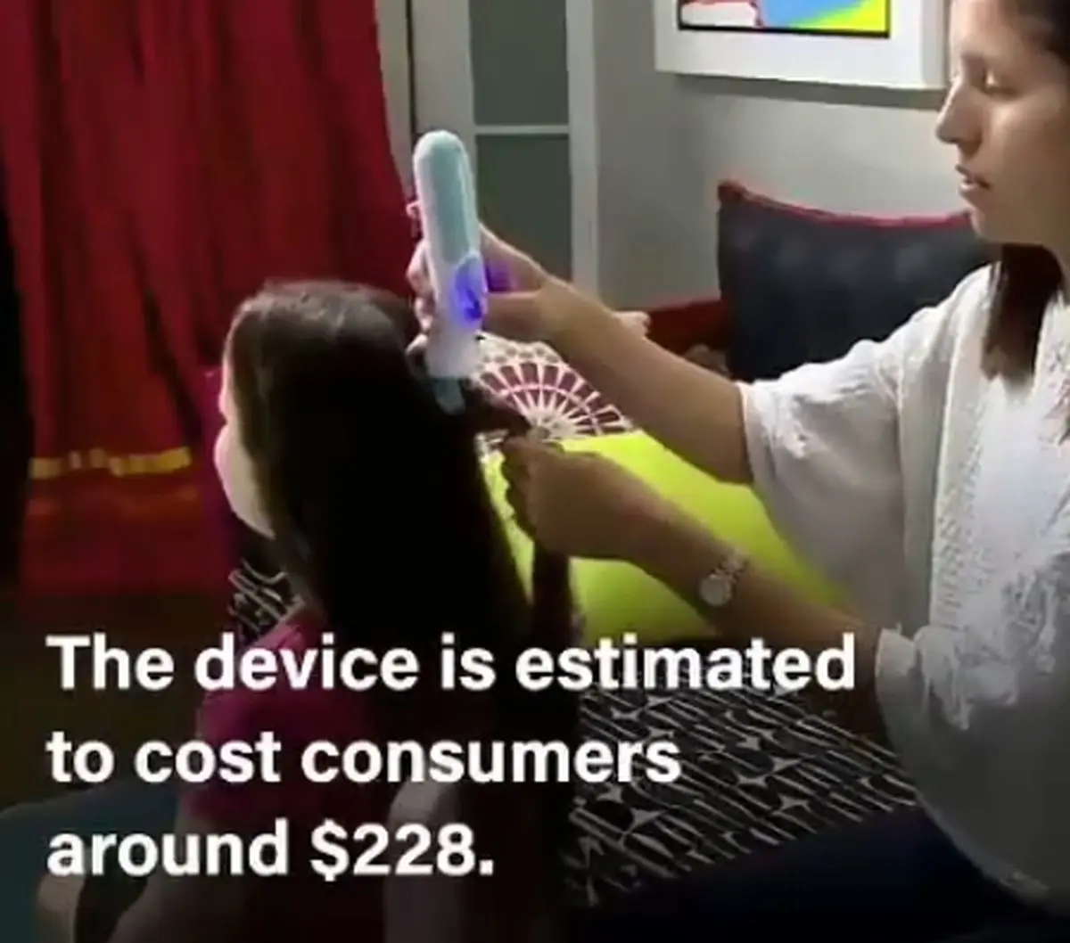 دستگاه شپش کش اختراع شد!