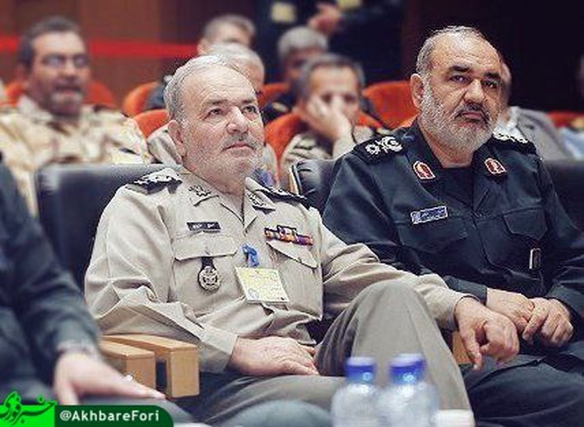 عکس دیده نشده از برادر فرمانده جدید کل سپاه مصطفی سلامی امیر ارتش