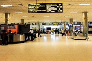 کشف بسته انفجاری در فرودگاه کلمبو