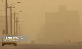 خاک خوزستان را فرا می‌گیرد