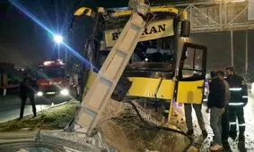 واژگونی مرگبار تریلر در محور امیدیه - ماهشهر