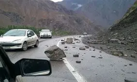 محور اردبیل به آستارا به دلیل رانش زمین مسدود شد