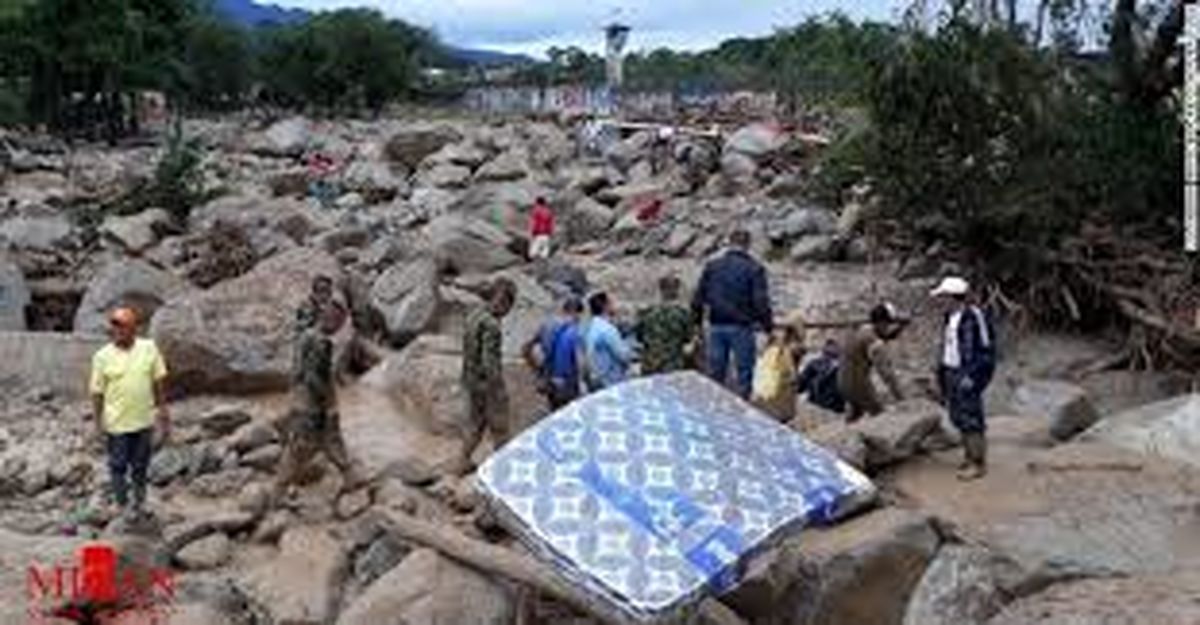 شمار قربانیان رانش زمین در کلمبیا به 28 نفر رسید