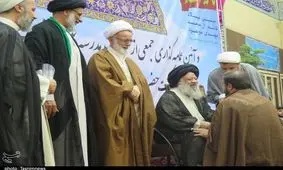 ‌آئین عمامه‌گذاری ۱۴ طلبه حوزه علمیه حضرت بقیه‌الله(عج) در اهواز+ تصویر‌