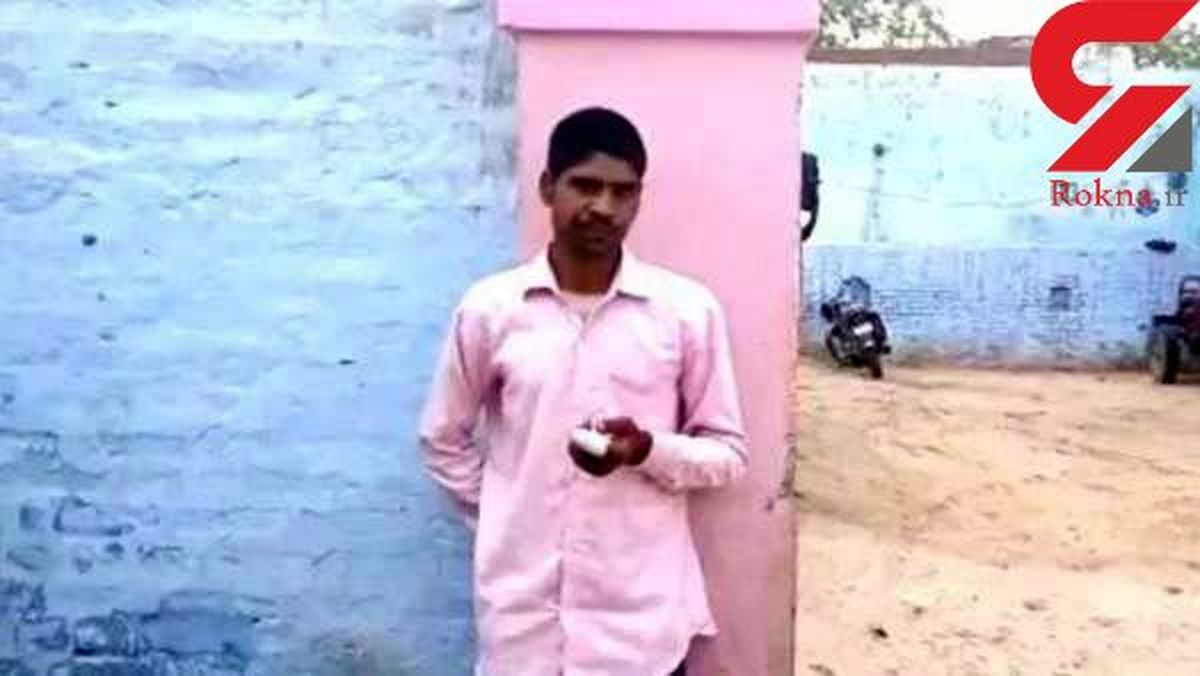 مرد هندی بعد از رای دادن انگشت جوهری خود را با ساطور قطع کرد! + عکس