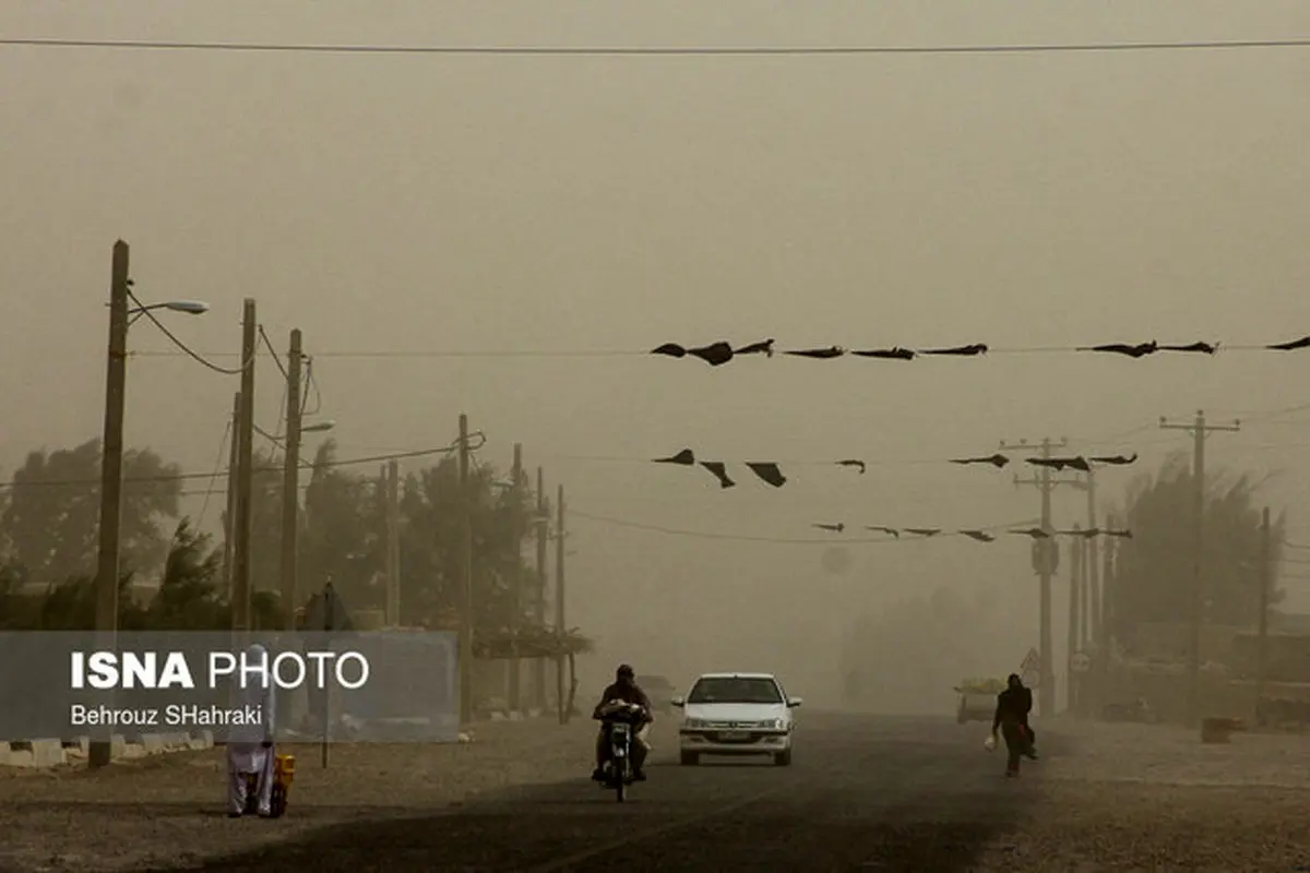 کاهش غلظت گرد و غبار خوزستان