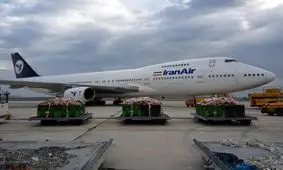 هواپیمای غول‌پیکری که گوسفند به ایران می‌آورد +تصاویر