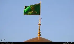 هوای حرم منور رضوی «بارانی» است+عکس