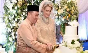 ازدواج ولیعهد مالزی با یک دختر سوئدی