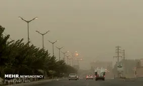 طوفان شن و ریزگردها کرمانی ها را خانه نشین کرد/ سرما در کمین است