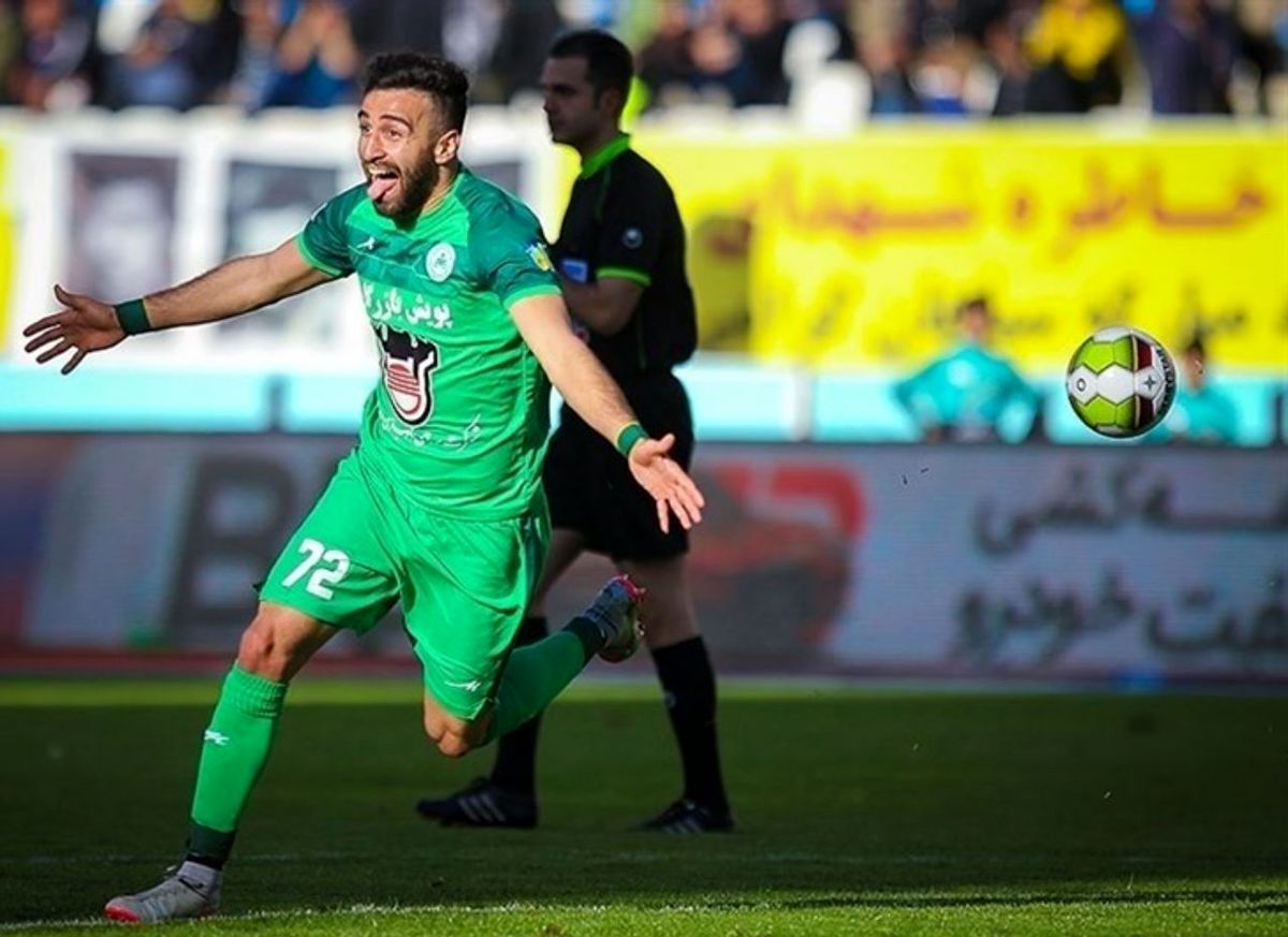 مطهری بهترین بازیکن مسابقه با الوصل شد