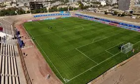 تعویض چمن مصنوعی ورزشگاه سیرجان برای لیگ برتر