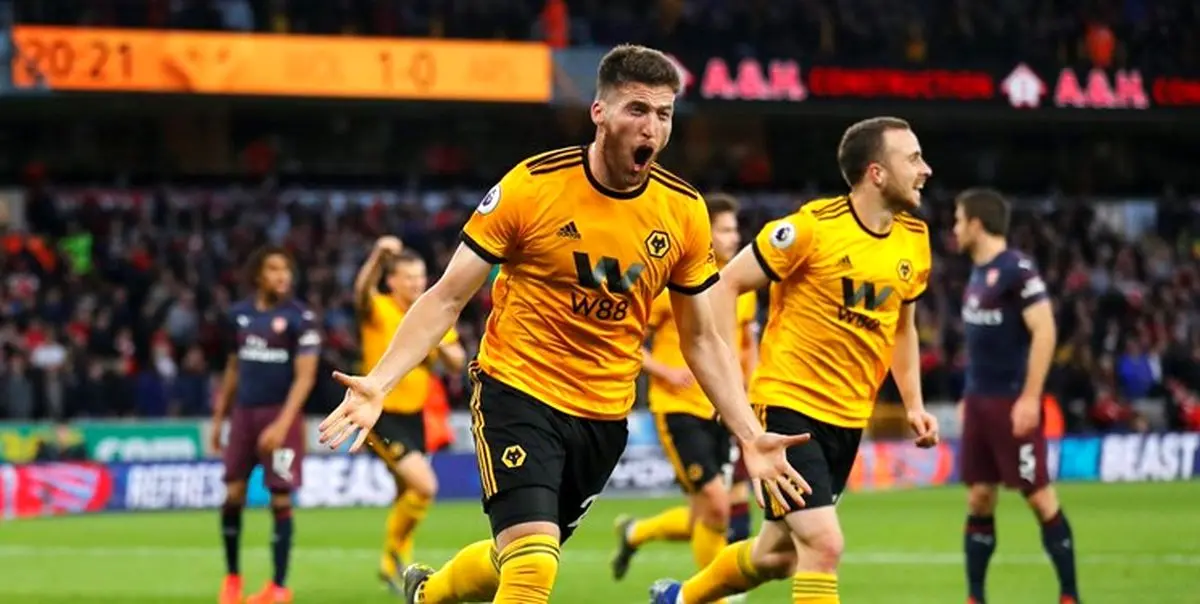 شکست تحقیر آمیز آرسنال در خانه ولورهمپتون