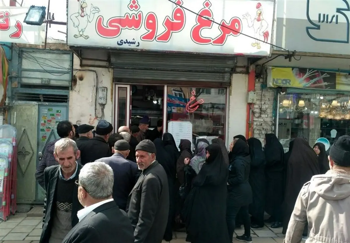 مرغ در بازار ایلام نایاب شد