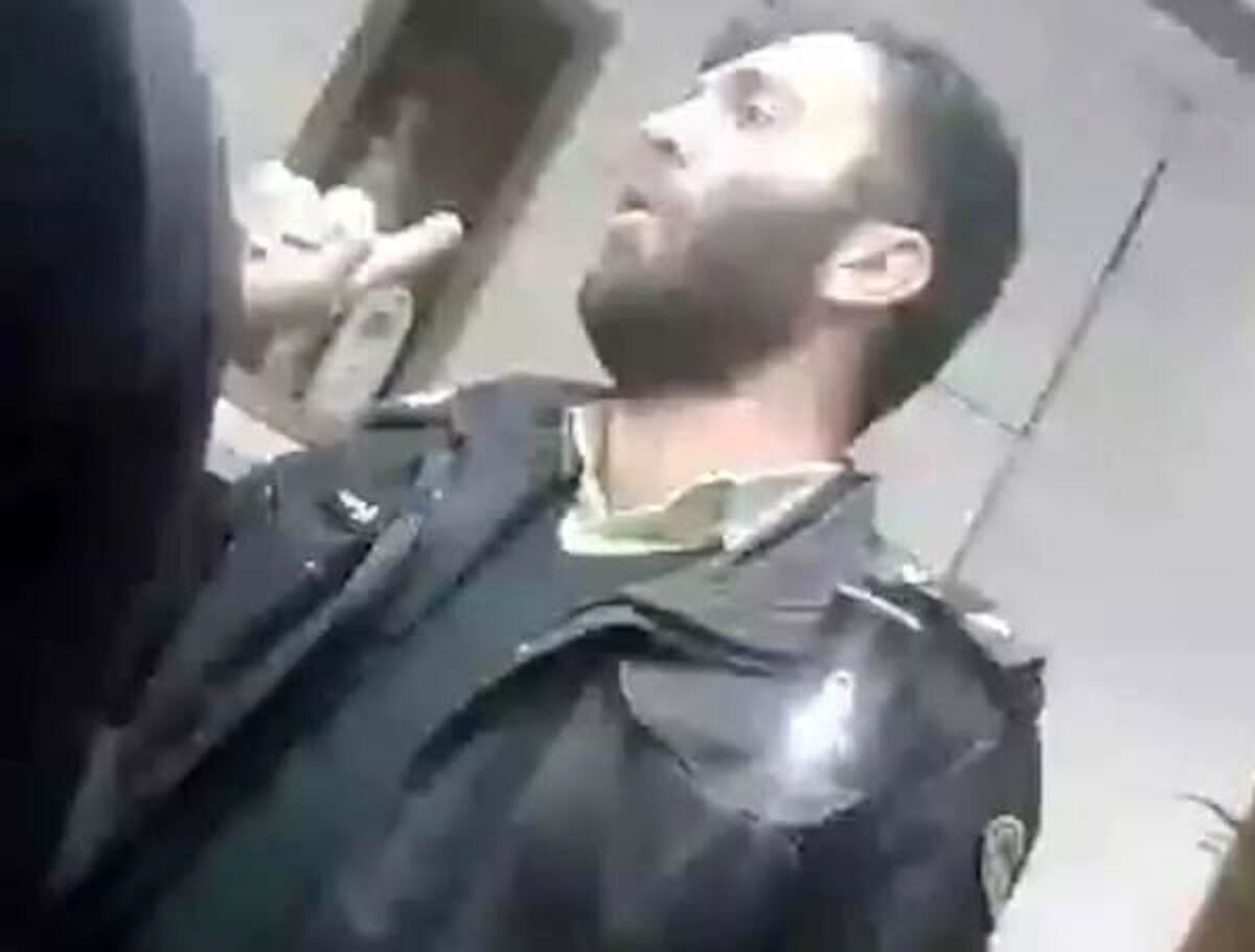 واکنش پلیس به برخورد یک مامور فراجای کرمانشاه با یک خانم آمر به معروف