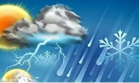 یزد سردتر می‌شود/طوفان در راه است