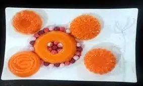 ژله آب هویج دسری برای دورهمی های خانوادگی + دستور تهیه