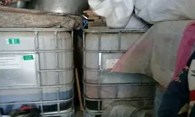 کشف 1200 لیتر "مشروب" در تانکرهای سرکه سیب