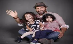 گریه و دلتنگی پسر مجید صالحی برای پدرش+ویدئو