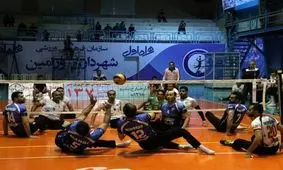 پیروزی تیم ملی والیبال نشسته ایران برابر روسیه