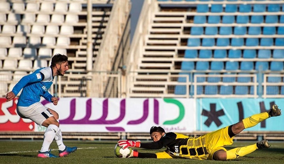 جدول لیگ برتر فوتبال در پایان روز نخست از هفته بیستوهفتم