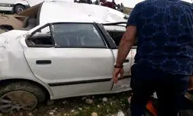 تصادف ۳ خودرو در حوالی بهشت زهرا(س)/۱۱ نفر مصدوم شدند