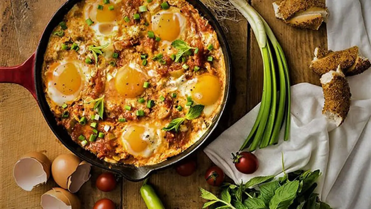 طرز تهیه املت فلفل سبز و سیب زمینی