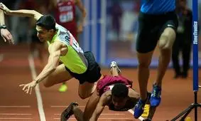 سقوط دوومیدانی ایران در آسیا/ بازهم احسان حدادی جور ورزش مادر را کشید