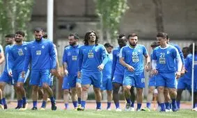 تمرین اختصاصی کریمی و مصدومیت زکی‌پور پیش از سفر استقلال به مشهد