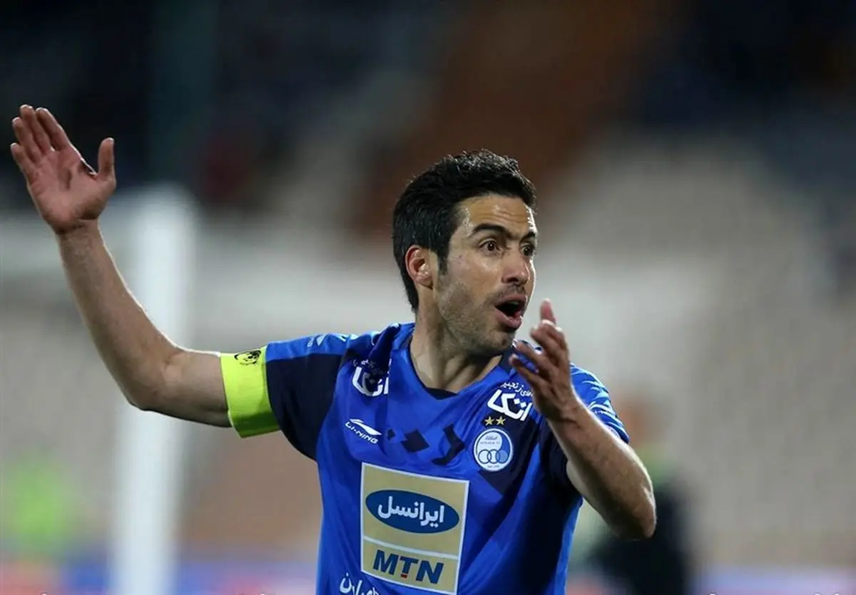 خسرو حیدری غایب استقلال در بازی با پدیده