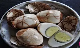 تخم مرغ موزاییکی به سبک چینی