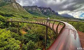 ماشین مخصوص بازرسی از پل هوایی + فیلم