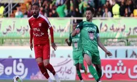 پیروزی ذوب آهن مقابل تراکتورسازی در پایان نیمه اول