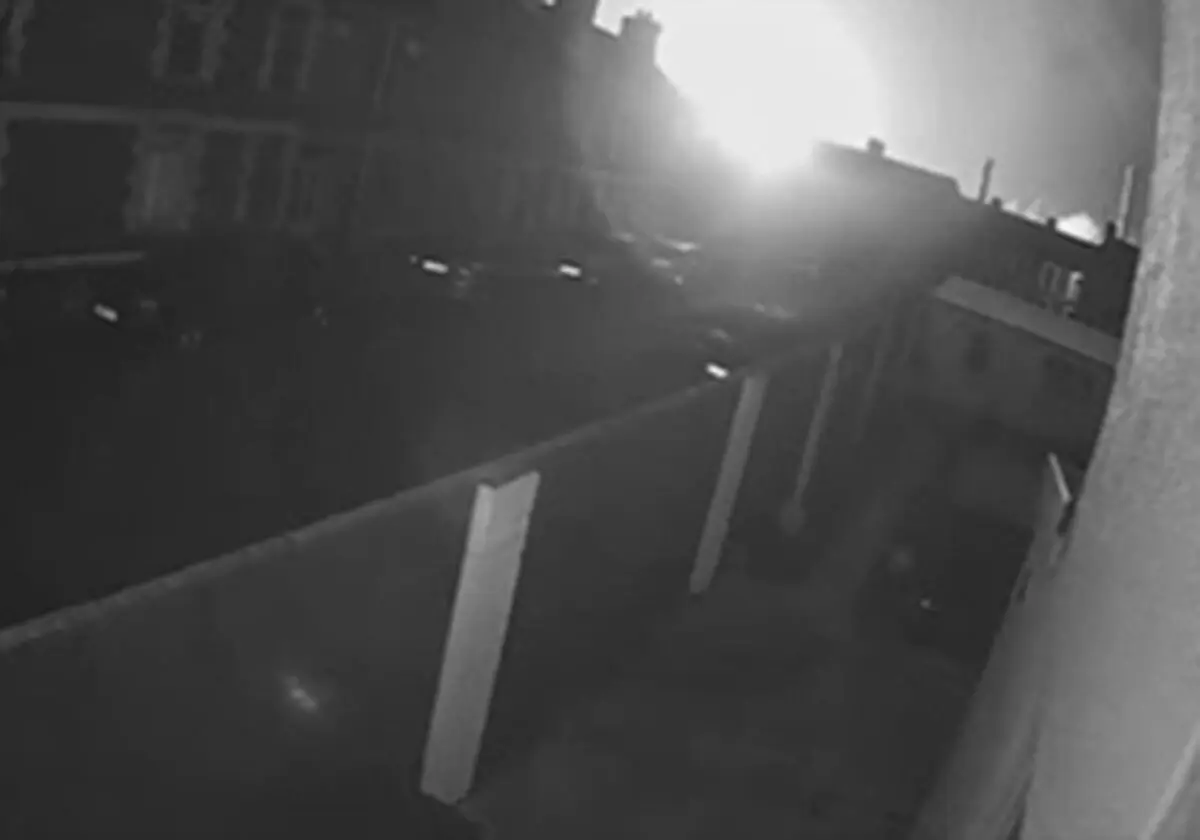 لحظه انفجار خیره کننده در بزرگ‌ترین کارخانه فولاد انگلیس + فیلم