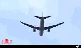 پرواز بوئینگ 767 با موتور آتش گرفته در آسمان