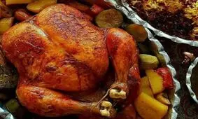 دستور تهیه مرغ شکم پر و اصول خوشمزه شدن آن