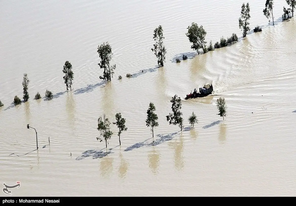 ۳۰ درصد شهر آق‌قلا زیرآب رفت؛ فراخوان امکانات سپاه و ارتش به منطقه