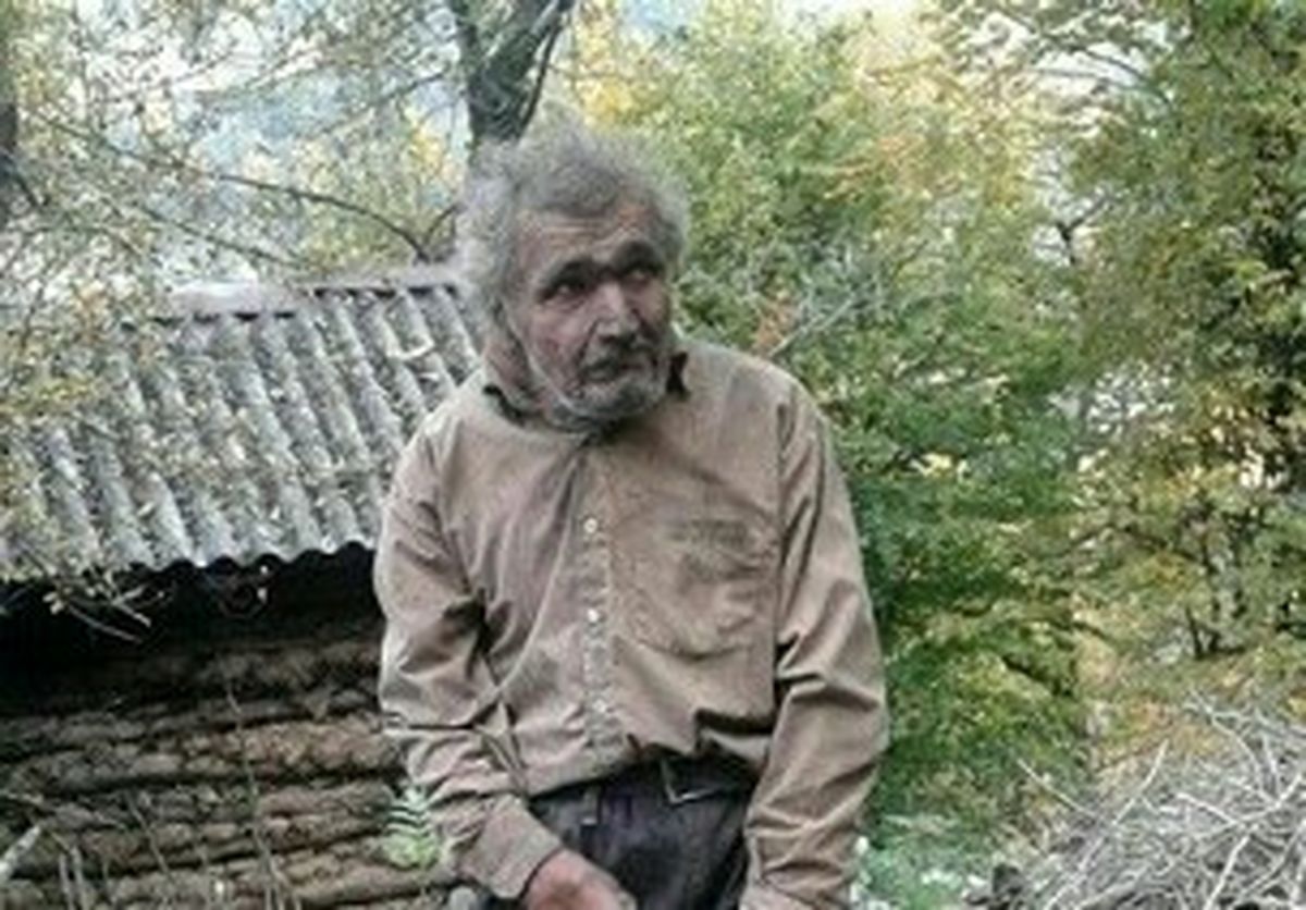 آتش گرفتن کلبه عزیز جنگل در فومن