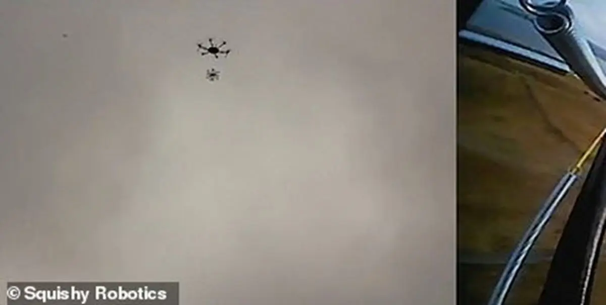 این ربات از سقوط 183 متری جان سالم به در برد+فیلم