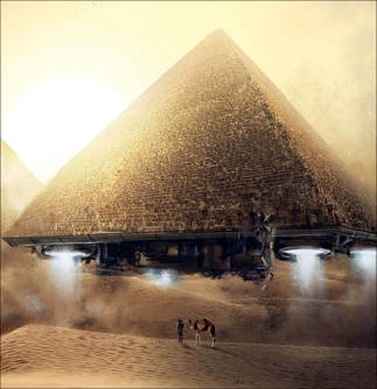 آیا اهرام ثلاثه مصر را فضاییها ساختهاند؟
