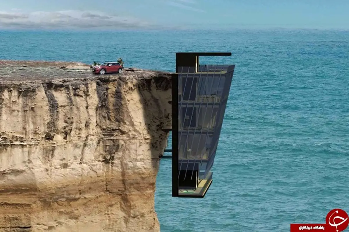 خانه لوکسی که زندگی در آن جرأت می‌خواهد! +تصاویر