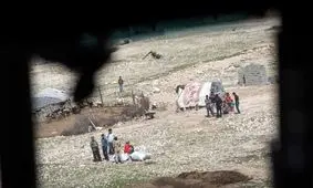 تصاویر/ امدادرسانی هلال احمر به سیل زدگان در فارس